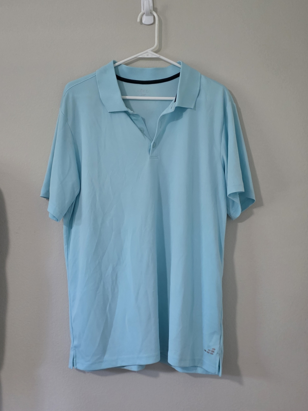 BCBG Men's Aqua Polo Shirt